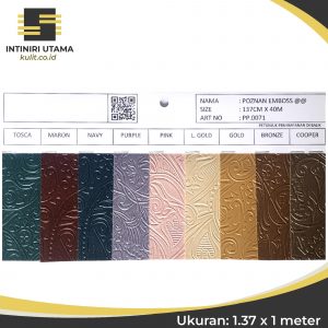 Kulit PVC - Poznan Emboss